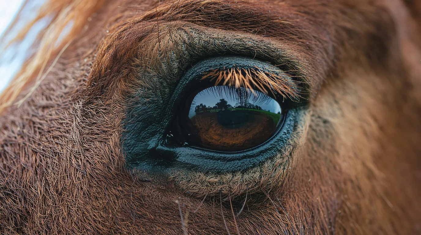 Un regard de cheval au Écurie Team Dekkers, Peyrat-de-Bellac